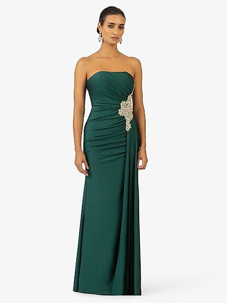 Kraimod Abendkleid mit Drapierung und Rücken-Schnürung günstig online kaufen