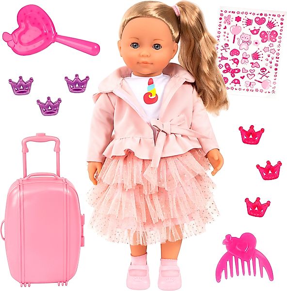 Bayer Stehpuppe Charlene, 46 cm, rosa, günstig online kaufen