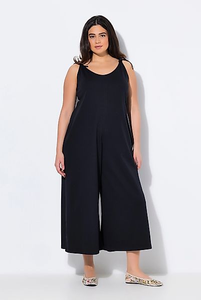 Ulla Popken Schlupfhose Jersey-Jumpsuit weites Bein günstig online kaufen