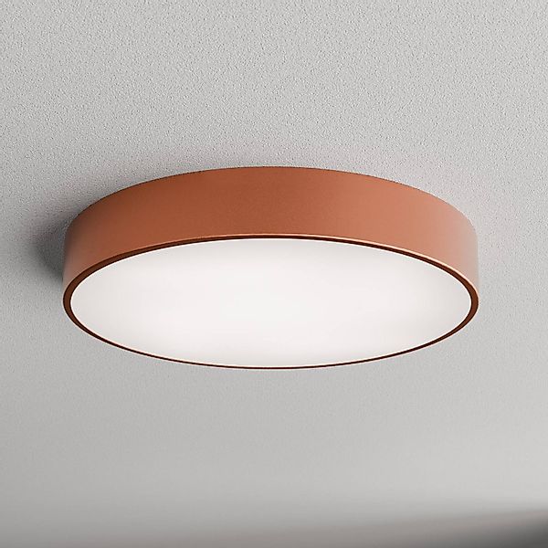 Deckenlampe Cleo 500, kupfer, Sensor, IP54, Ø 50 cm, Metall günstig online kaufen