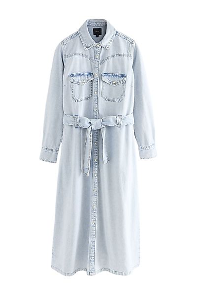 Next Midikleid Western-Jeanskleid Baumwolle für größere günstig online kaufen