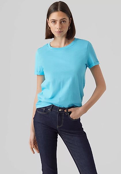 Vero Moda Kurzarmshirt "VMPAULA S/S T-SHIRT NOOS" günstig online kaufen