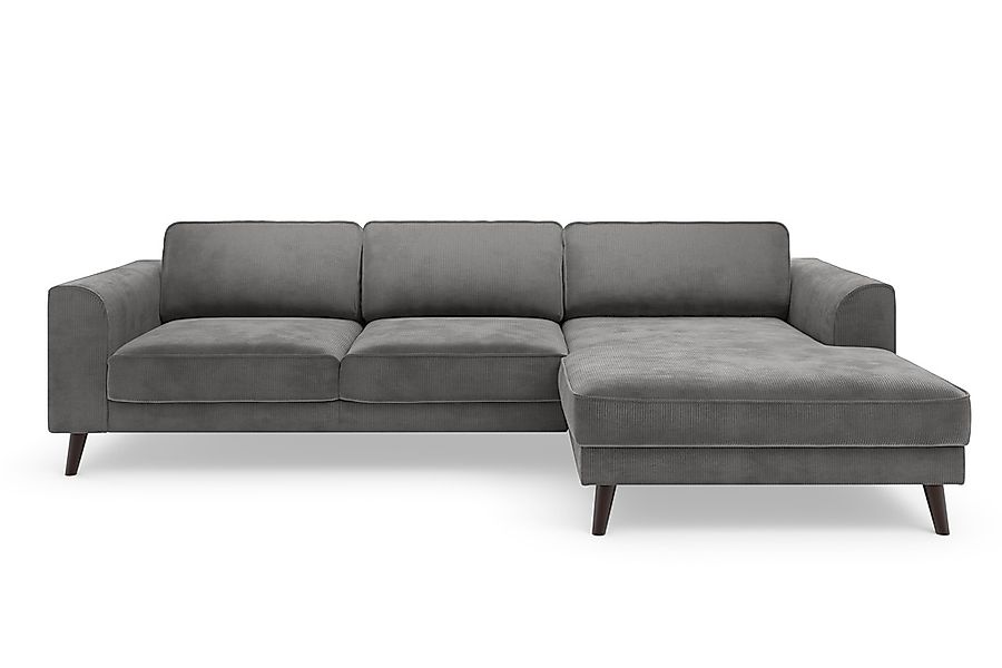 TRENDMANUFAKTUR Ecksofa »Lumber Jack, elegantes Designsofa, zeitlos modern, günstig online kaufen