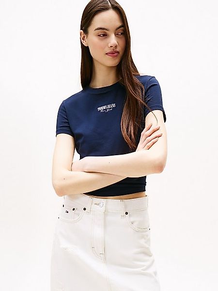 Tommy Jeans Kurzarmshirt TJW SLIM ESSENTIAL LOGO2 TEE EXT günstig online kaufen