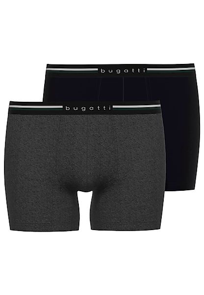 bugatti Lange Unterhose "Neapel", (2er Pack), bequem, lang, eng, atmungsakt günstig online kaufen
