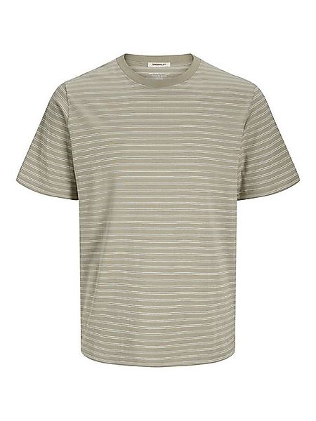 Jack & Jones Kurzarmshirt JORCANGGU STRIPE TEE SS CREW NECK günstig online kaufen