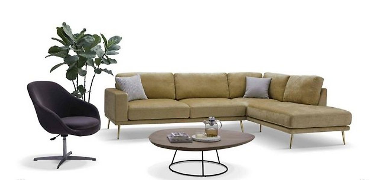 JVmoebel Ecksofa Stoff L-Form Sofa Couch Polster Textil Eckgarnitur, Made i günstig online kaufen