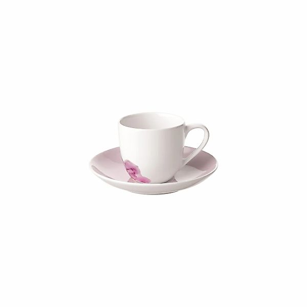 Villeroy & Boch Tasse "Espressotasse mit Untertasse Rose Garden 70 ml rosa" günstig online kaufen