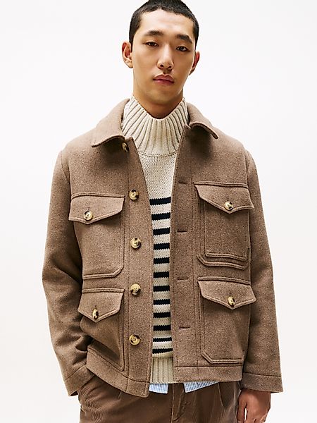 Tommy Hilfiger Wolljacke WOOL JACKET Wolljacke günstig online kaufen