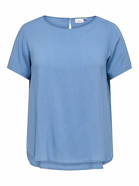 ONLY CARMAKOMA Shirtbluse "CARVICO LIFE S/S TOP VIS WVN" Viskose, regular f günstig online kaufen