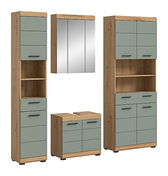 welltime Badmöbel-Set Siena, 4 teilig, bestehend aus:, (Set, 4-St., TOPSELL günstig online kaufen