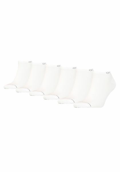 Calvin Klein Sneakersocken, (6 Paar), mit eingestricktem Logo im Bund günstig online kaufen