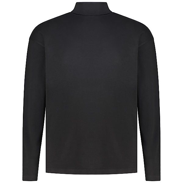 Pfundskerl Rollkragenshirt aus Baumwolle Farbe schwarz Größe: 3XL günstig online kaufen