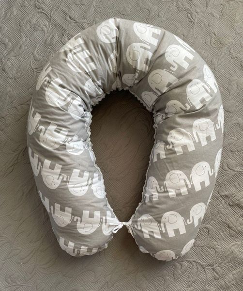 Loolay Stillkissen MINKY/ Baumwolle Seitenschläferkissen GRAU günstig online kaufen