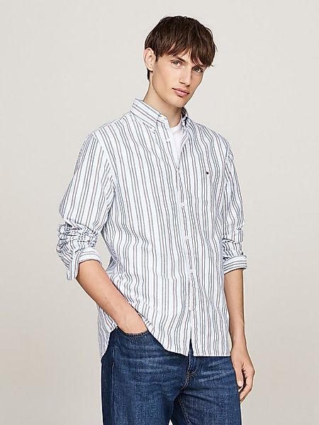 Tommy Hilfiger Langarmhemd MULTI STRIPE OXFORD Regular Fit SHIRT günstig online kaufen