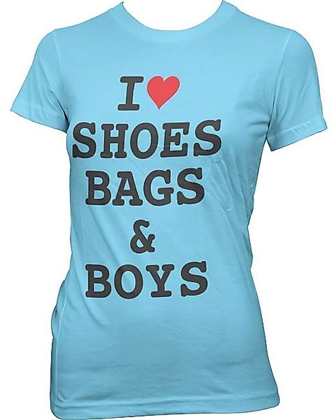 Hybris T-Shirt I Love Shoes Bags Boys Girly Tee günstig online kaufen