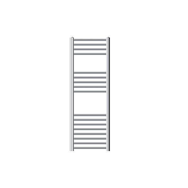 LuxeBath Badheizkörper 40x120 cm Chrom Gebogen mit Seitenanschluss Heizkörp günstig online kaufen