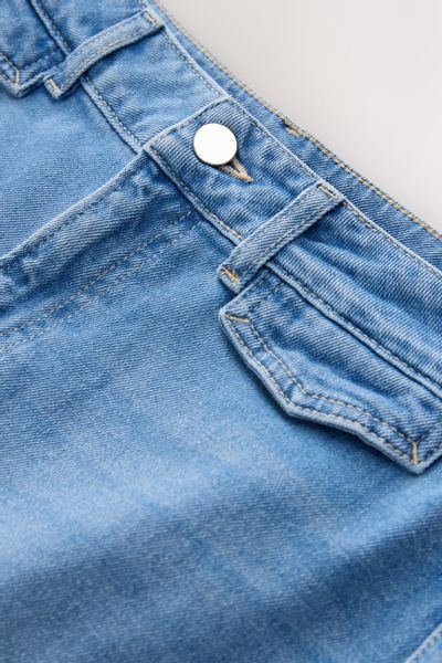 Next Schlagjeans Schlagjeans mit zwei Knöpfen günstig online kaufen