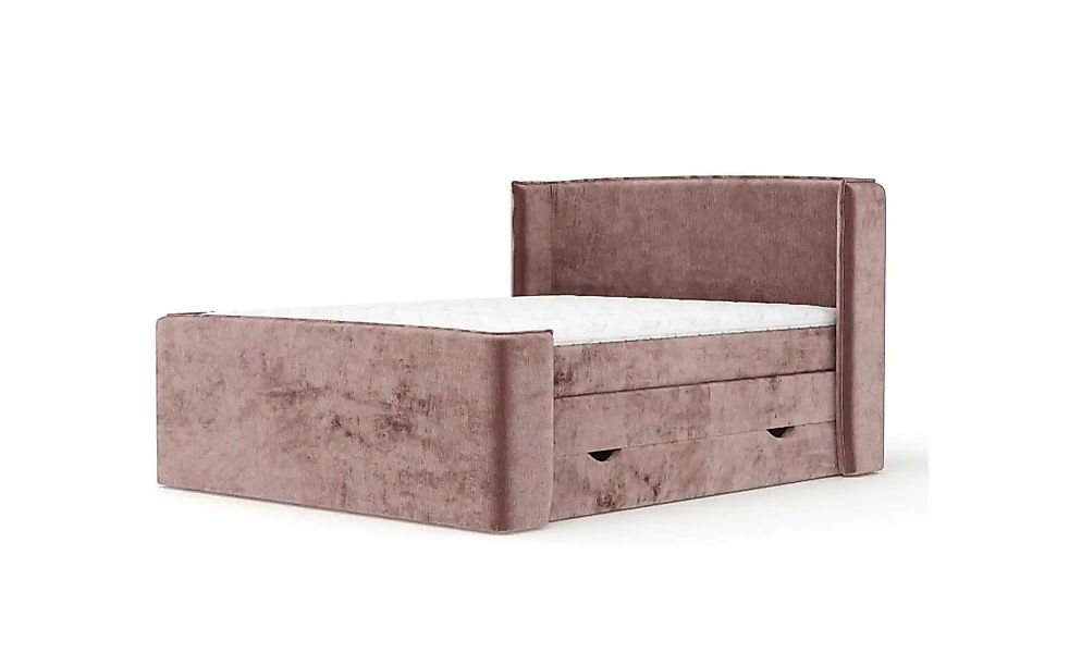 Boxspringbett mit Stauraum   ¦ rosa/pink ¦ Maße (cm): B: 178 H: 117 Betten günstig online kaufen