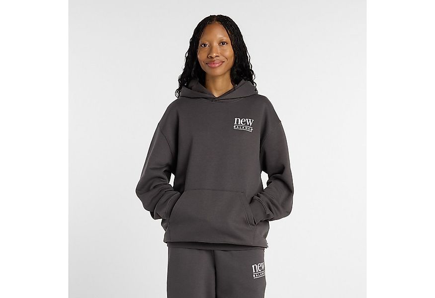 New Balance Kapuzensweatshirt mit Kapuze, Rundhalsausschnitt, sportlicher S günstig online kaufen