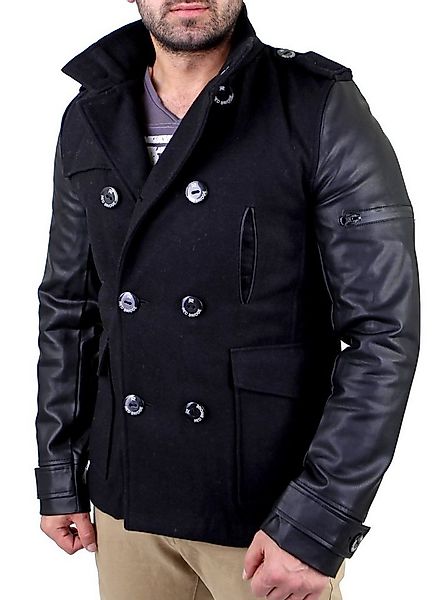 RedBridge Winterjacke Redbridge Mantel Herren Material-Mix Jacke Kurz- Mant günstig online kaufen