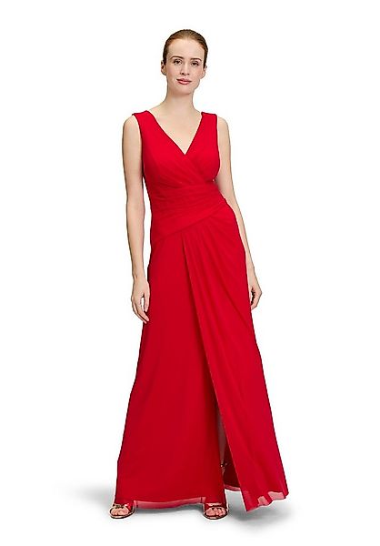 Vera Mont Abendkleid Damen mit V-Ausschnitt Falten günstig online kaufen