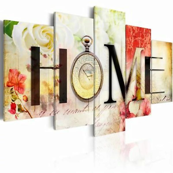 artgeist Wandbild House of flowers mehrfarbig Gr. 200 x 100 günstig online kaufen