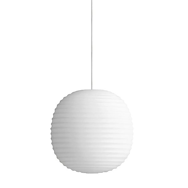 New Works - Lantern Pendelleuchte S - weiß/matt/H 20cm / Ø 20cm günstig online kaufen