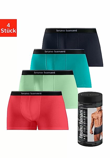 Bruno Banani Boxer "Boxershorts für Herren", (Dose, 4 St.), in der Dose ver günstig online kaufen