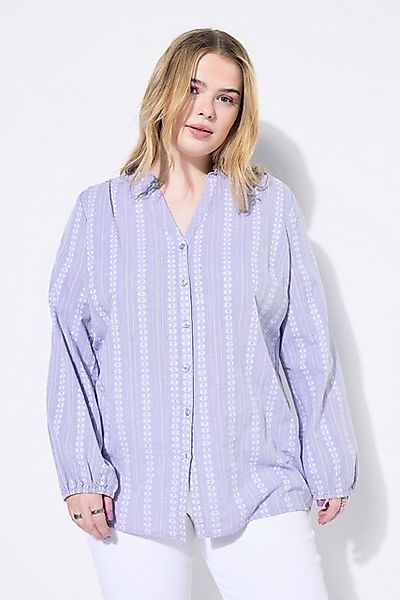 Studio Untold Hemdbluse Bluse Loose Shape Stickerei günstig online kaufen