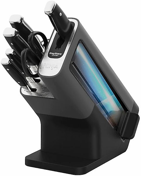 NINJA Messerblock »Ninja StaySharp Messerblock mit integriertem Schleifer K günstig online kaufen
