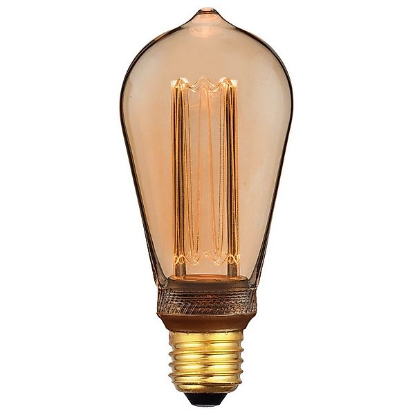 Nordlux LED-Leuchtmittel Deco E27 ST64 Retro Dimmbar 1800K 120Lm Lampe Gold günstig online kaufen