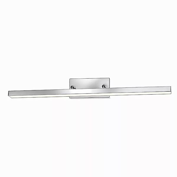 LED Spiegelleuchte Modena I in Chrom 18W 1513lm IP44 günstig online kaufen