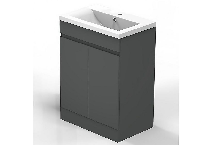 duschspa Waschtisch Badmöbel 50 cm Waschbecken mit Unterschrank, Standschra günstig online kaufen