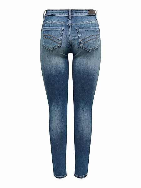 ONLY Skinny-fit-Jeans ONLBLUSH MID WAIST PUSH günstig online kaufen