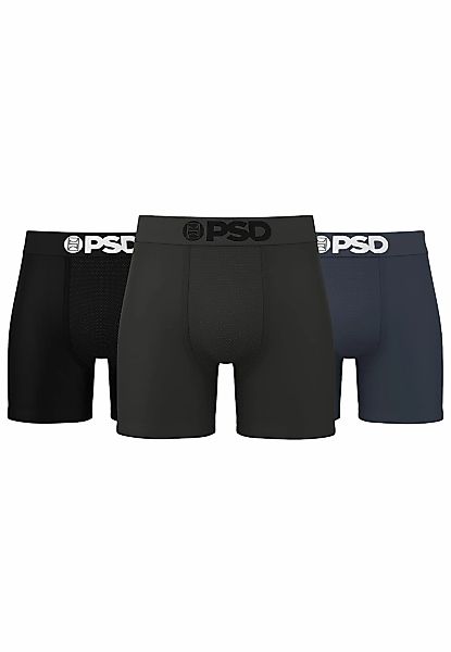 PSD Boxershorts "PSD STEALTH SLD 3PK 5I", 1 Stk. günstig online kaufen