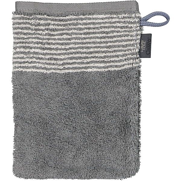 Cawö Handtuch Waschhandschuh Luxury Home Two-Tone 590 77 Schiefer, Walkfrot günstig online kaufen