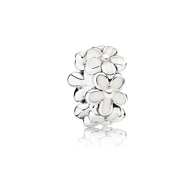 Pandora Bead 791495EN12 Charm Zwischenelement Weiße Gänseblümchen günstig online kaufen