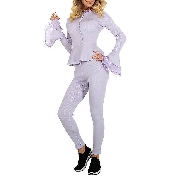 Ital-Design Freizeitanzug Damen Freizeit, Stretch Zweiteiler günstig online kaufen