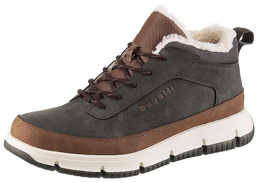 bugatti Sneaker High Top Sneaker, Schnürboots mit modischer Profilsohle, Wa günstig online kaufen