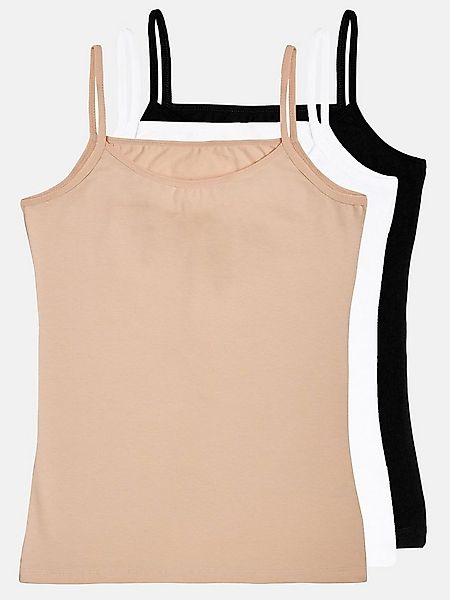 Tazzio Unterhemd F905 (Packung, 3-St., 3er-Pack) Damen Spaghettitop günstig online kaufen