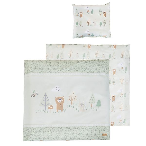 roba® Babybettwäsche Woodland Buddies 80 x günstig online kaufen