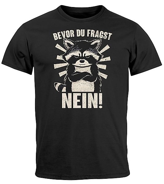 MoonWorks Print-Shirt Herren T-Shirt Bevor Du günstig online kaufen