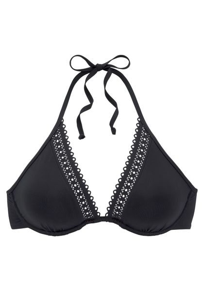 s.Oliver Bügel-Bikini-Top "Aiko" mit Häkeloptik günstig online kaufen