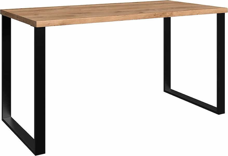 Wimex Schreibtisch "Texel in der Breite 140cm", Metallgestell günstig online kaufen