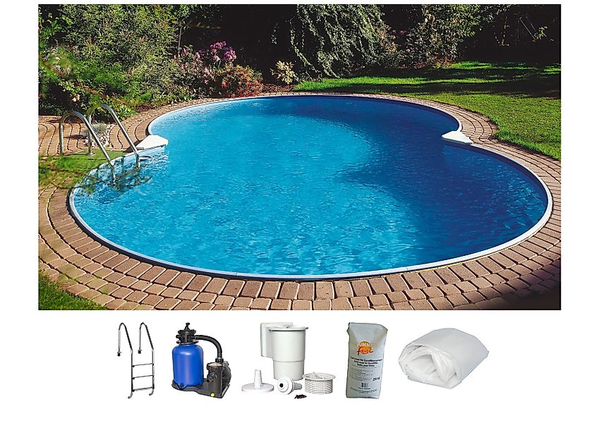 Clear Pool Achtformpool TULUM (Komplett-Set, 6-tlg), günstig online kaufen