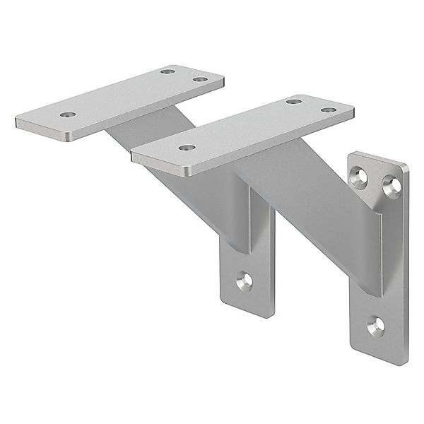 ML-DESIGN Wandregalhalter Regalhalterung aus Aluminium, Wandregal, günstig online kaufen