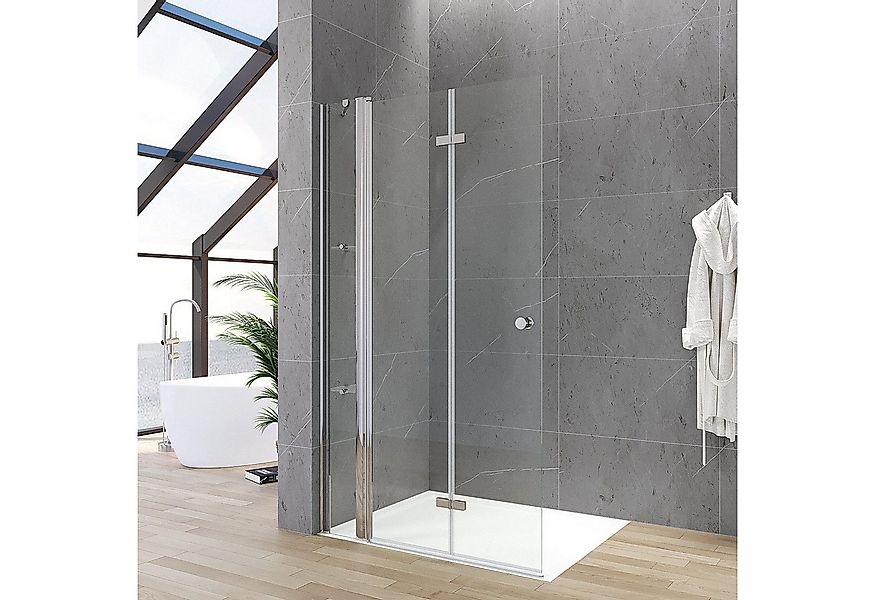 AQUABATOS Walk-in-Dusche Walk-in Duschwand Glas 90 95 100 110 120 140 cm br günstig online kaufen