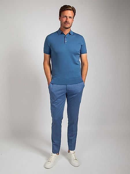Suitable Poloshirt Rishi Merino Wolle Blau - Größe XXL günstig online kaufen