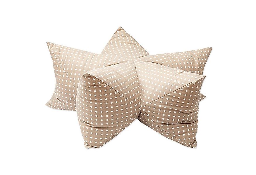 Aumüller Tierkissen Sternenkissen Dots Beige, 85 cm, Liegekissen für Hunde günstig online kaufen